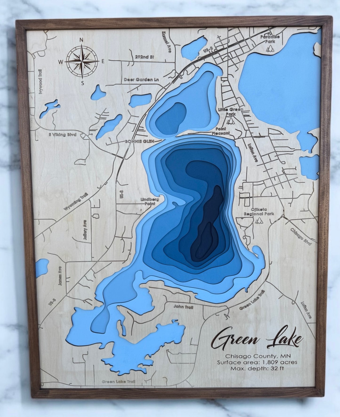 Green Lake Chisago County
