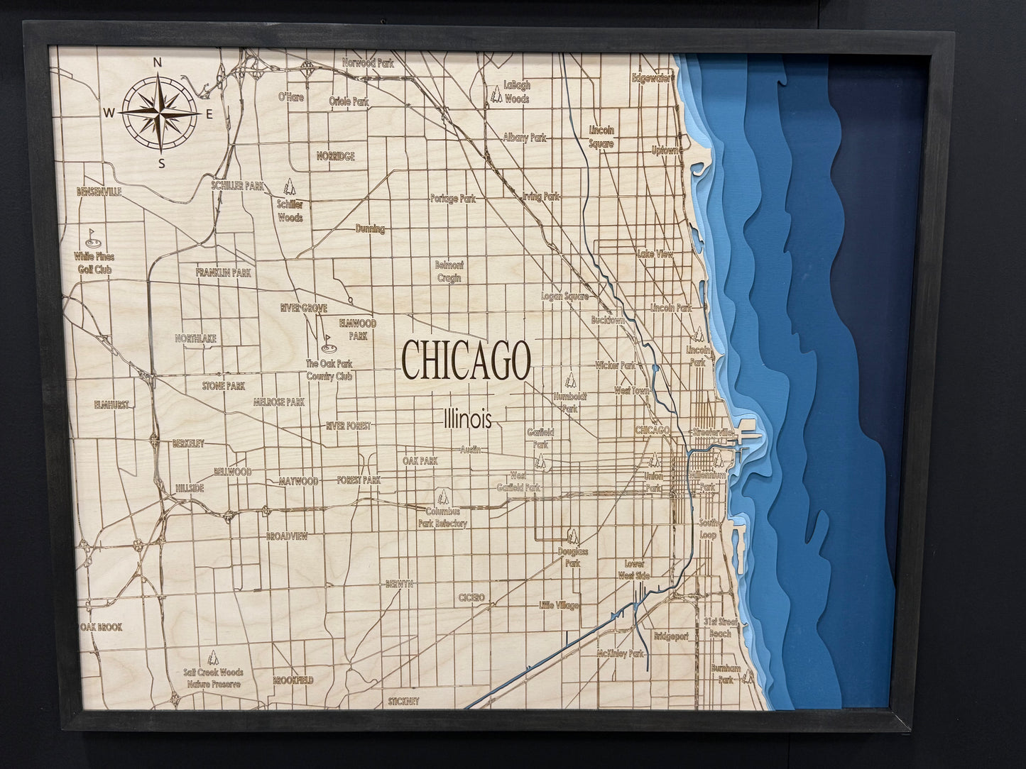 Chiago Lake Michigan Shoreline