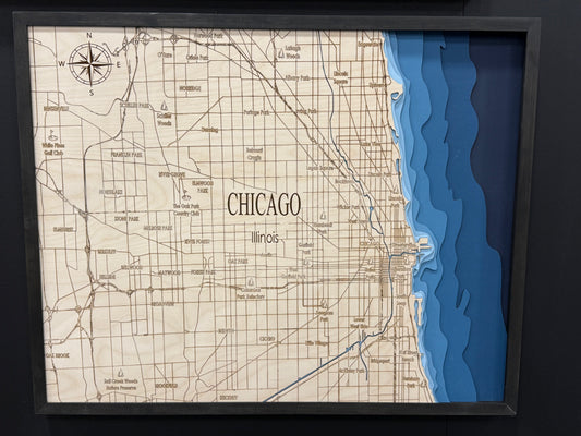 Chiago Lake Michigan Shoreline