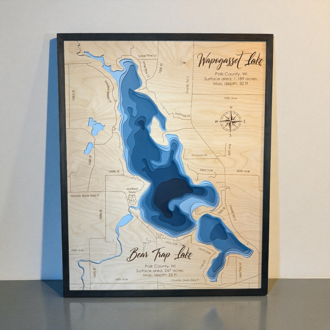 Bear Trap & Wapogasset Lake